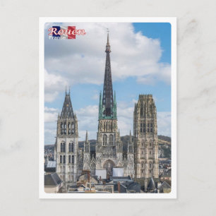 France - Rouen - Cattedrale di Notre-Dame - Postcard