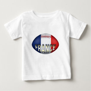 France Rugby Ball Baby T-Shirt