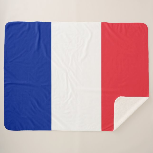 FRANCE SHERPA BLANKET (Front (Horizontal))