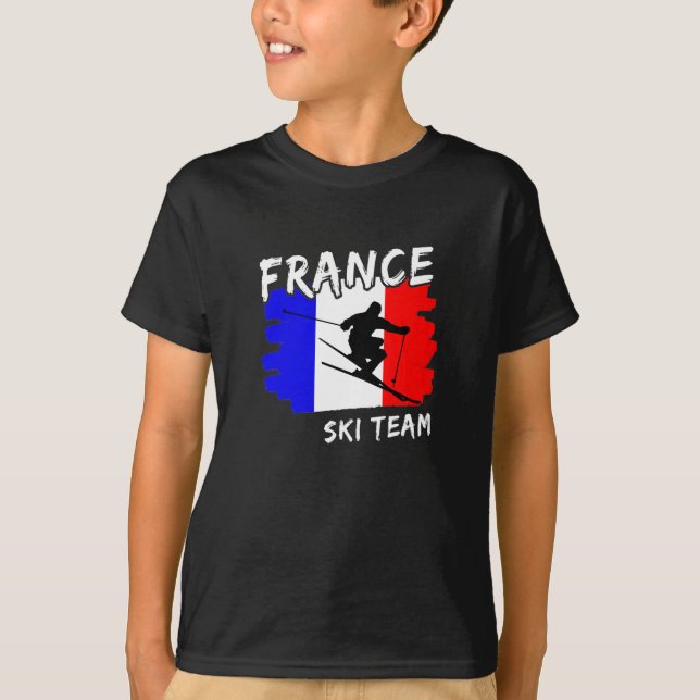 France Ski  T-Shirt (Front)