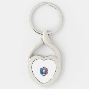 France Soccer 2026 Soccer Bold Country Typography  Keychain