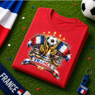France Soccer Fan French Football World Cup Futbol T-Shirt