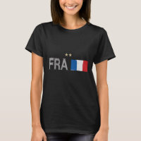 France Soccer Football Fan Shirt French Flag