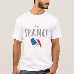 France Soccer Football Fan Shirt French Flag