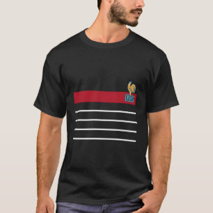 France Soccer Jersey Vintage French 1984 Retro T-Shirt