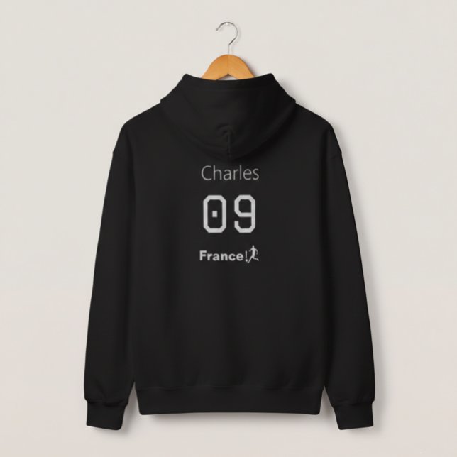 France Soccer Personalized Name Number Jersey Hoodie (Creator Uploaded)