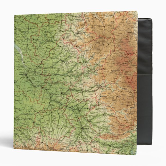 France southwestern section Bordeaux Binder (Front/Inside)