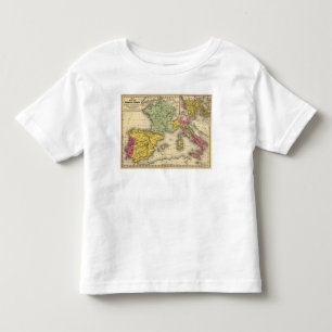 France, Spain, Portugal, Italy Toddler T-shirt
