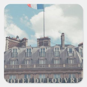 France Square Sticker