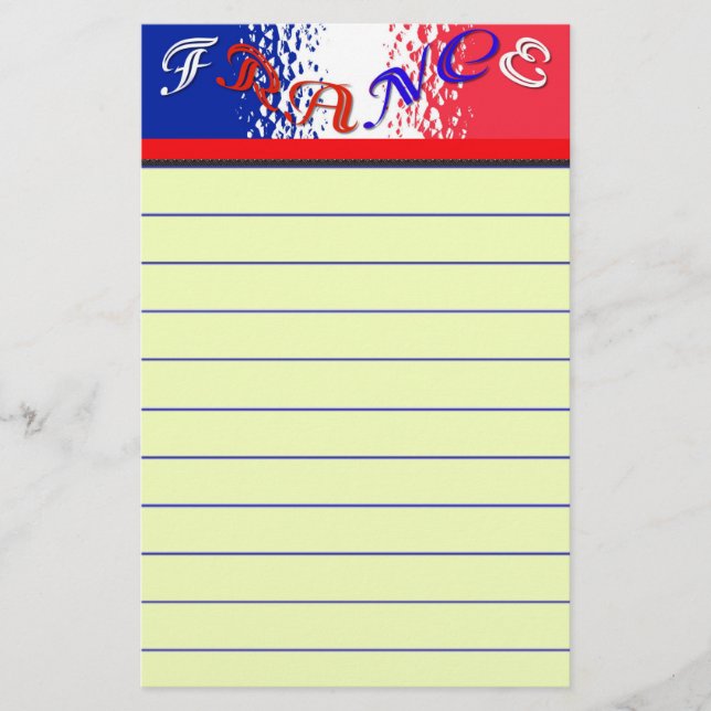 France Stationery (Front)