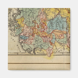 France, Switzerland, Germany Magnet