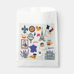 France Symbols Favour Bag