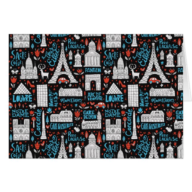 France | Symbols Pattern (Front Horizontal)