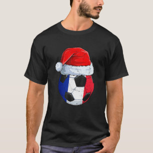 France Team Player Football Ball World Soccer Sant T-Shirt