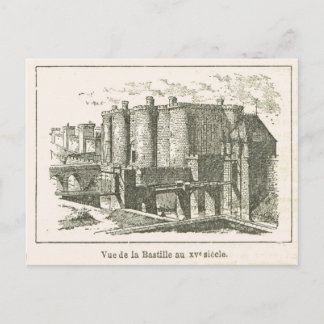 France, The Bastille in the 15th century Postcard