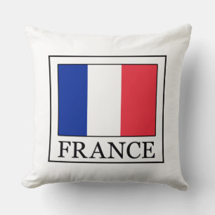 France Throw Pillow