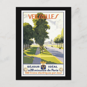 France Versailles Postcard