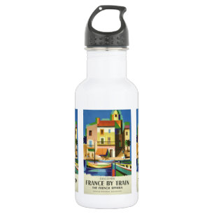 FRANCE Vintage Travel 532 Ml Water Bottle