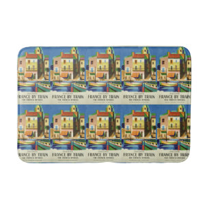 FRANCE Vintage Travel bath mats