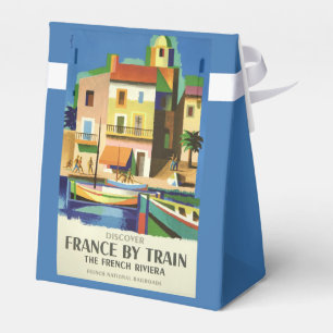 FRANCE Vintage Travel favour box