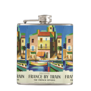 FRANCE Vintage Travel flask
