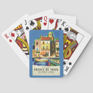 FRANCE Vintage Travel playing cards