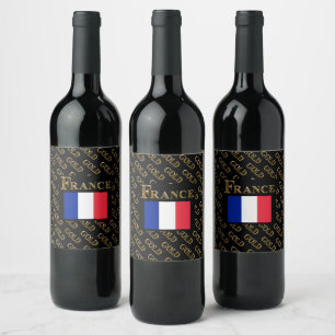 FRANCE  WINE LABEL