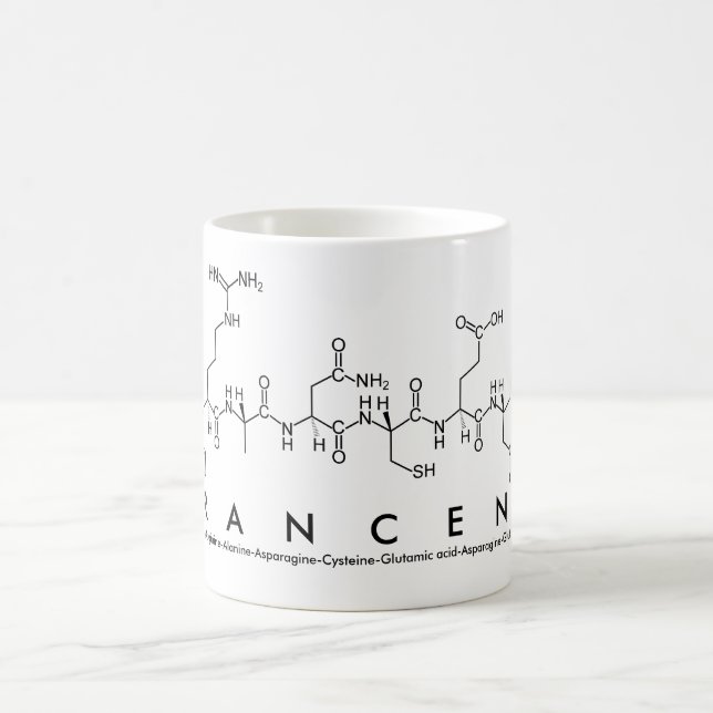 Francene peptide name mug (Center)