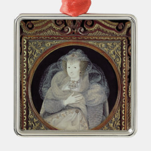 Frances, Countess Howard Metal Ornament