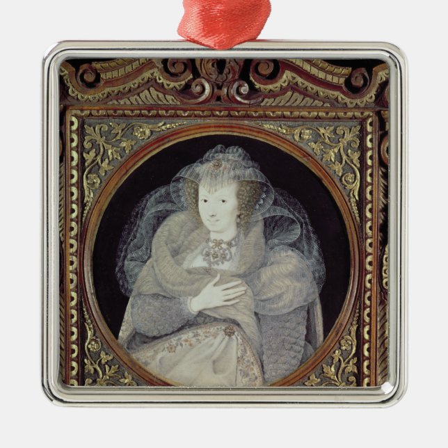 Frances, Countess Howard Metal Ornament (Front)