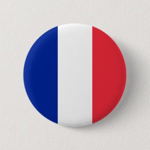 France's Flag 2 Inch Round Button