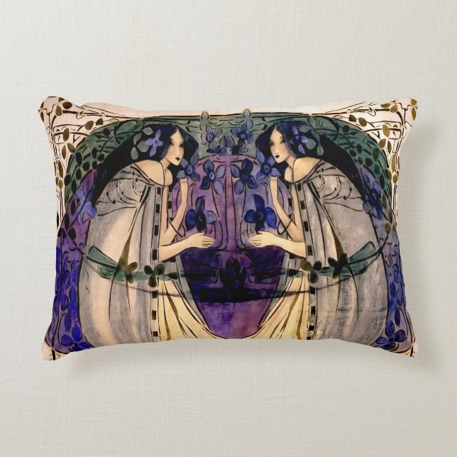 Frances MacDonald -  Spring Accent Pillow (Front)
