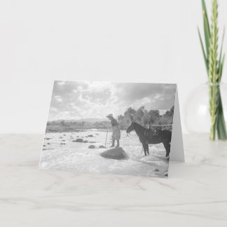 Frances Phelps Belden fly fishing Card