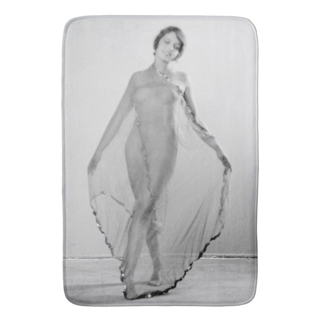 Francesca a Bella Ragazza, Beautiful italian Girl Bath Mat (Front Vertical)