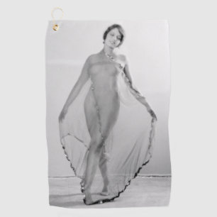 Francesca a Bella Ragazza, Beautiful italian Girl Golf Towel