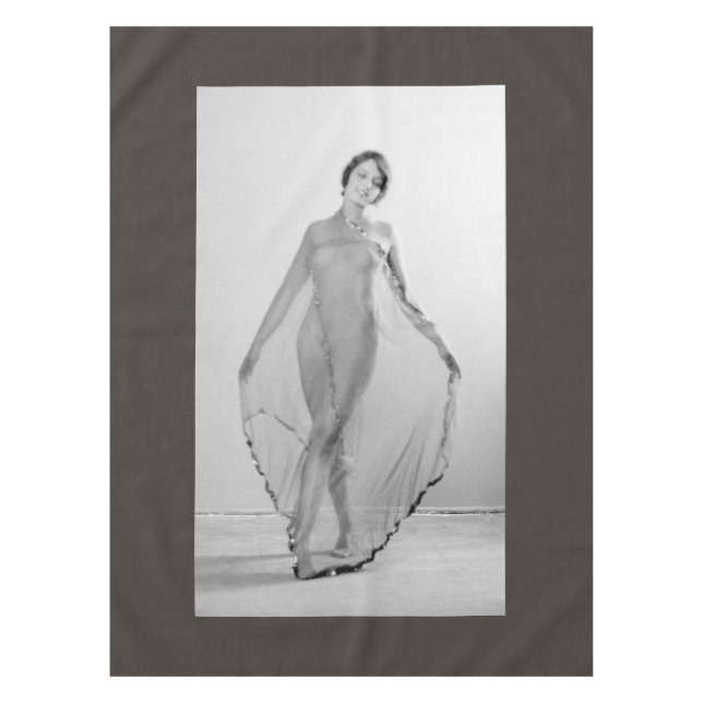 Francesca a Bella Ragazza, Beautiful italian Girl Tablecloth (Front)