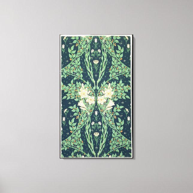 Francesca wallpaper design canvas print (Front)