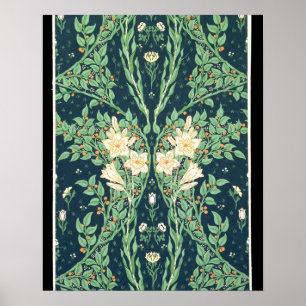 Francesca wallpaper design poster