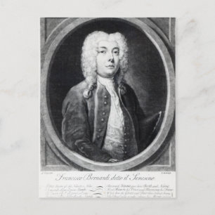 Francesco Bernardi Senesino Postcard