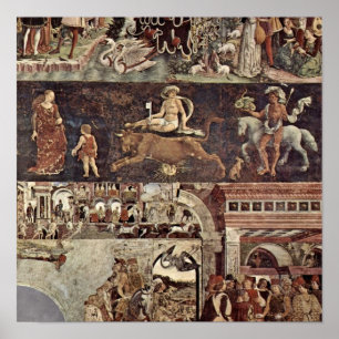 Francesco del Cossa - Triumph of Venus Poster