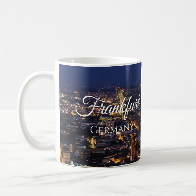 Francfort-sur-le-Main Allemagne Coffee Cup Mug (Gauche)