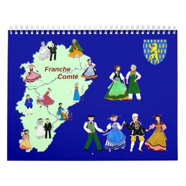 Franche-Comté Calendar, France Calendar (Cover)