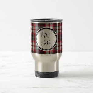 Franchement collection de tasse de voyage de plaid