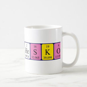 Franchesko periodic table mug