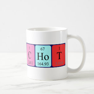 Franchot periodic table name mug