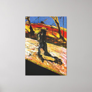 Francis Bacon art style Canvas Print