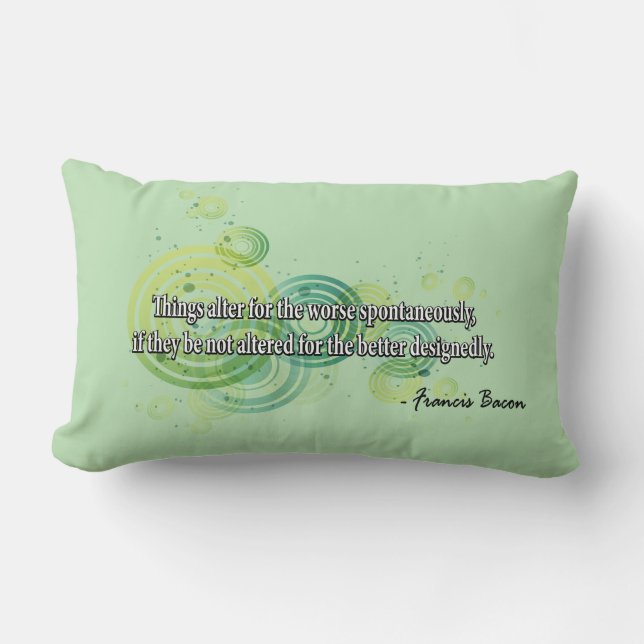 Francis Bacon Lumbar Pillow (Front)