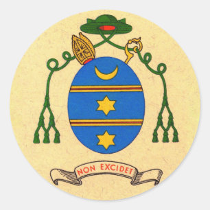 Francis de Sales Armoiries Patron Saint Sticker