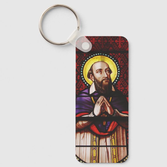 Francis de Sales Bishop of Geneva Keychain (Front)