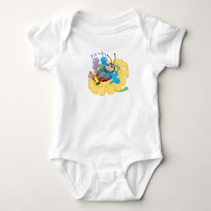 Francis, Flik, and Mr. Soil - A Bug's Life Disney Baby Bodysuit